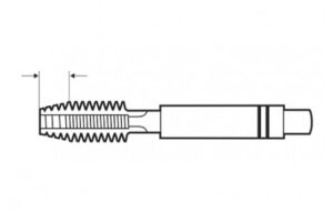 Hand Tap set of 3 pieces DIN 352 HSS G BSW2